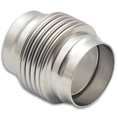 Vibrant SS Bellow Assembly w/ Solid Liner 3.5in ID x 4in overall L Electro Polished