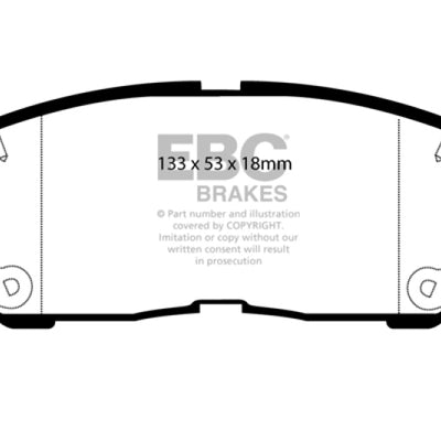EBC 96-2000 Toyota Rav4 2.0L Ultimax2 Front Brake Pads