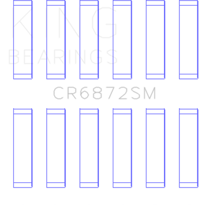 King Engine Bearings Toyota 1GR-FE Connecting Rod Bearing Set - Size STD