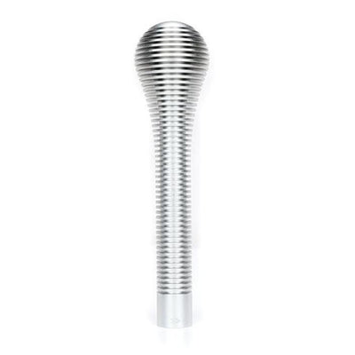 NRG Shift Knob Heat Sink Bubble Head Long Silver