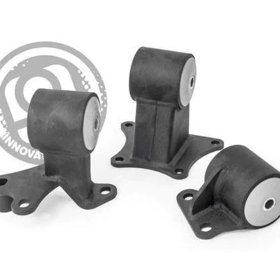 Innovative 97-99 Acura CL H/F Series Black Steel Mounts 60A Bushings (Auto to Manual)