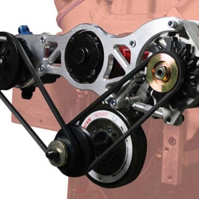 Moroso Chevrolet Big Block Alternator & Vacuum Pump Mount - CSR Water Pump - 130mm Alternator