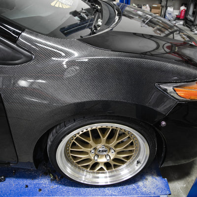 Seibon 14-15 Honda Civic 2 Door OE-Style Carbon Fiber Fenders