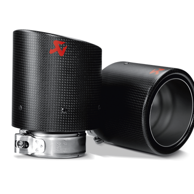 Akrapovic 09-12 Volkswagen Golf GTD (VI) Tail Pipe Set (Carbon)