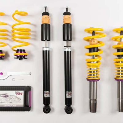 KW Coilover Kit V1 Audi A4 S4 (8K/B8) w/o electronic dampening control Sedan FWD + Quattro