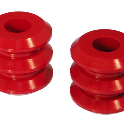 Prothane Universal Coil Spring Inserts - 3.5in High - Red