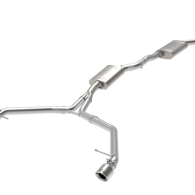 aFe MACH Force-Xp 13-16 Audi Allroad L4 SS Cat-Back Exhaust w/ Polished Tips