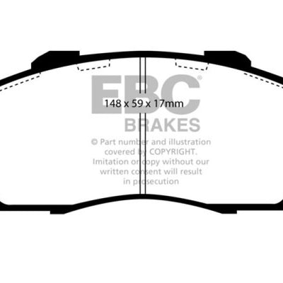 EBC 97-01 Acura Integra Type R Bluestuff Front Brake Pads