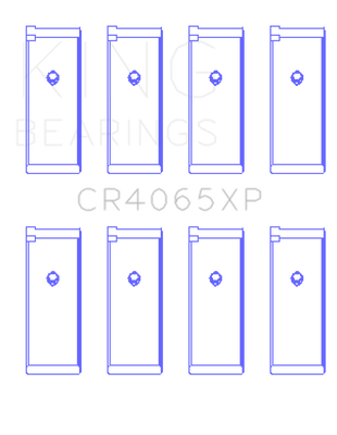 King Engine Bearings Nissan KA-24DE Performance Rod Bearing Set - Size STDX