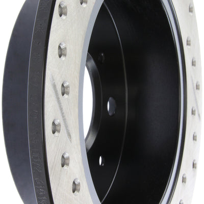 StopTech 90-96 Acura Integra / 97-01 Integra (Exc. Type R) Slotted & Drilled Left Rear Rotor