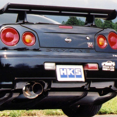 HKS SILENT Hi-POWER SKYLINE GT-R GF-BNR34