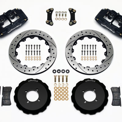 Wilwood FSLI4 Front Hat Kit 13.00in Drilled 2003-05 Scion xA xB