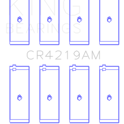 King Engine Bearings Toyota 1RZ Connecting Rod Bearing Set