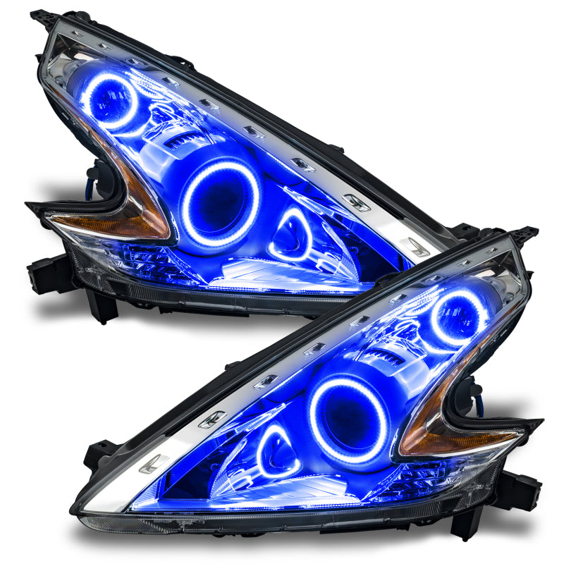 Oracle Nissan 370 Z 09-20 Dual Halo Kit - ColorSHIFT w/ Simple Controller