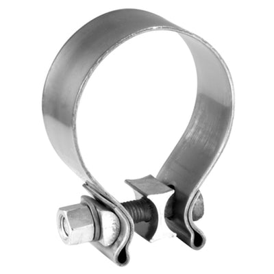 Borla 4in T-304 Stainless Steel AccuSeal Single Bolt Band Clamp