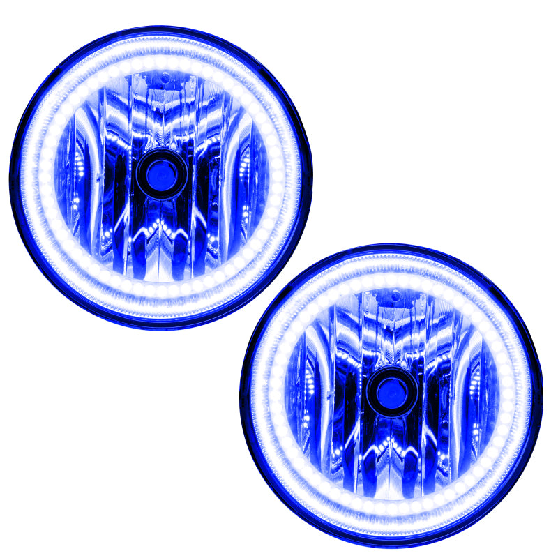 Oracle Lighting 07-13 Toyota Tundra Pre-Assembled LED Halo Fog Lights -Blue