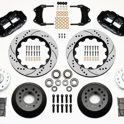 Wilwood Narrow Superlite 6R Front Hub Kit 14.00in Drilled WWE ProSpindle