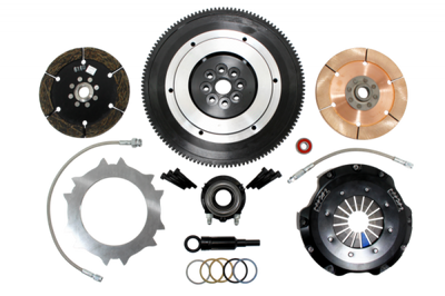 Clutch Masters 07-09 Subaru Legacy GT Spec B Push Style Street/Race Twin-Disc 7.25in Clutch Kit