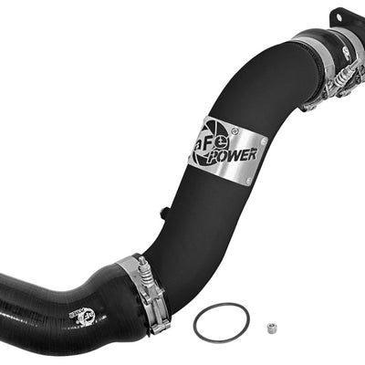 aFe Bladerunner 3in Intercooler Hot Side Tube for 16-17 Nissan Titan XD V8 5.0L (td)
