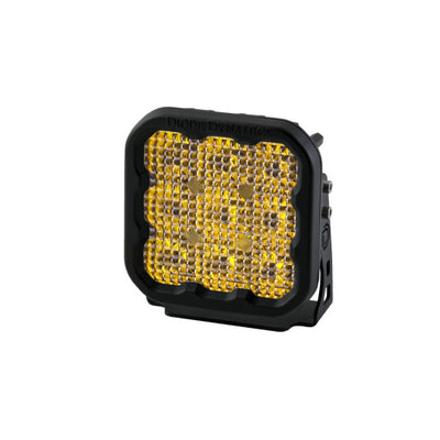 Diode Dynamics SS5 LED Pod Pro - Yellow Flood (Single)