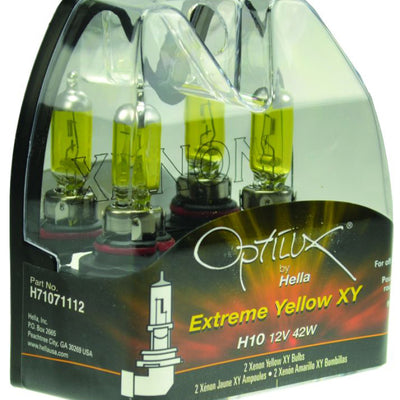 Hella Optilux H10 12V/42W XY Xenon Yellow Bulb