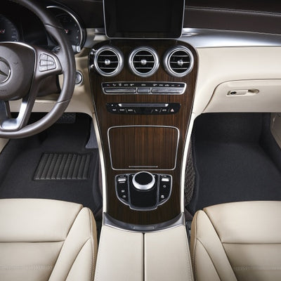 3D MAXpider 21-22 Tesla Model Y Elegant 1st 2nd Row - Floor Mat Set (Black)