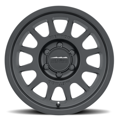 Method MR703 17x8.5 +35mm Offset 6x5.5 106.25mm CB Matte Black Wheel