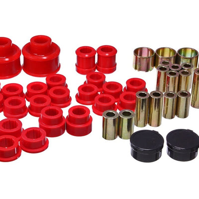 Energy Suspension 05-09 Subaru Legacy Rear Control Arm Bushing Set - Red