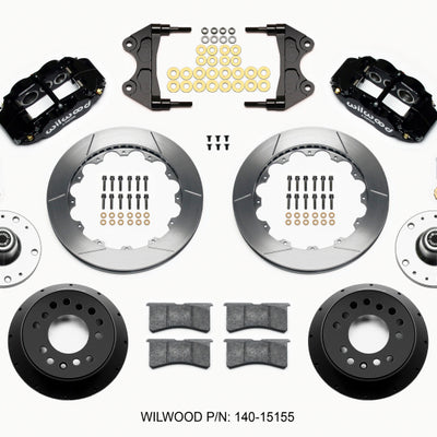 Wilwood Narrow Superlite 6R Front Hub Kit 12.88in WWE ProSpindle (5x4.75in 5x5.00in Hub)