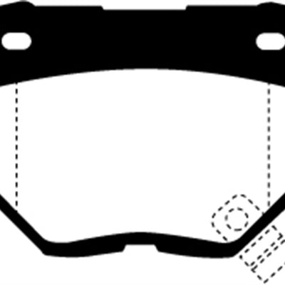 EBC 89-95 Nissan Skyline (R32) 2.6 Twin Turbo GT-R Ultimax2 Rear Brake Pads