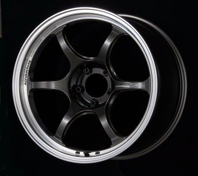 Advan RG-D2 18x10.5 +15 5x114.3 Machining and Black Gunmetallic Wheel