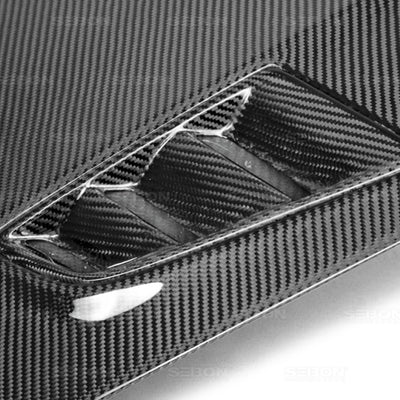 Seibon 06-07 Honda Civic 4 Door MGII-Style Carbon Fiber Hood