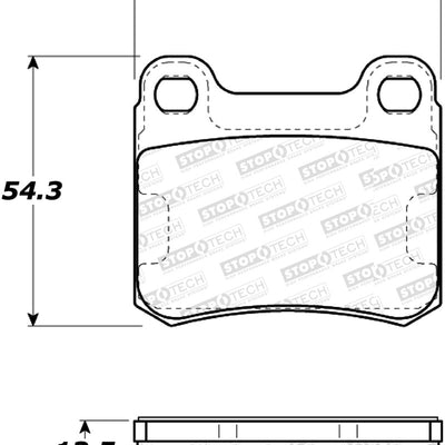 StopTech Street Brake Pads