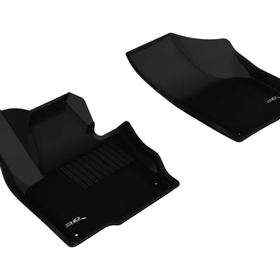 3D MAXpider 2009-2019 Volkswagen Tiguan/Tiguan Limited Kagu 1st Row Floormat - Black