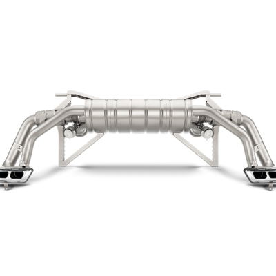 Akrapovic 16-17 Audi R8 5.2 FSI Coupe/Spyder Slip-On Line (Titanium) w/ Carbon Titanium Tips