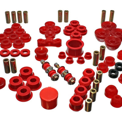 Energy Suspension 90-93 Acura Integra Red Hyper-Flex Master Bushing Set