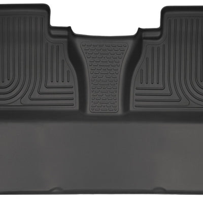 Husky Liners 14-15 Toyota Tundra CrewMax Cab Pickup Weatherbeater Black 2nd Seat Floor Liners