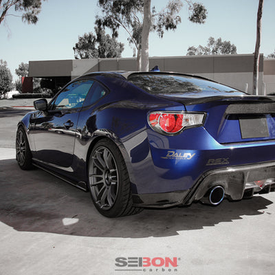 Seibon 12-13 Scion FRS Carbon Fiber Rear Fin Spoiler