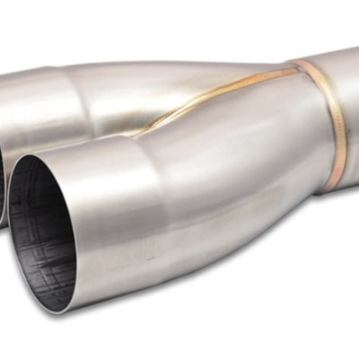 Vibrant 2-1 SS Merge Collectors (3in Inlet Slipover ID 3in Outlet OD) - Sold Individually