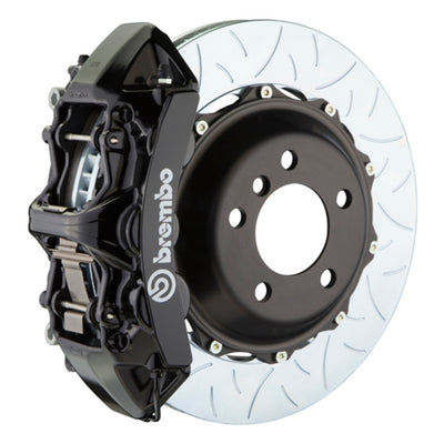 Brembo 95-98 993 C2/C4/C4S/Turbo Front GT BBK 6 Piston Cast 380x32 2pc Rotor Slotted Type3-Black