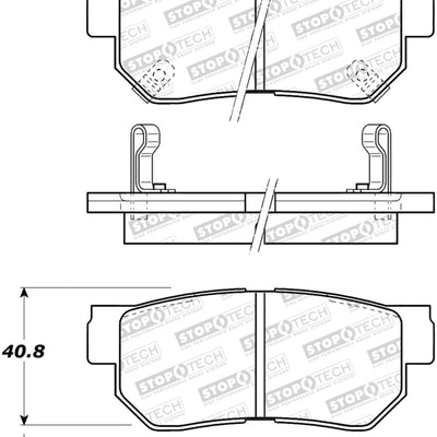 StopTech Street Brake Pads