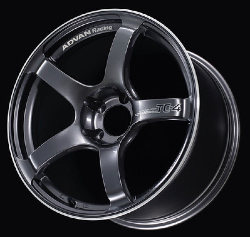 Advan TC4 17x8.0 +35 4x100 Racing Gunmetallic and Ring Wheel