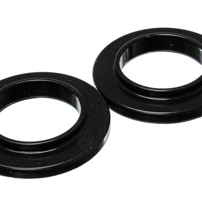 Energy Suspension Universal 2 3/4in ID 4 9/16in OD 3/4in H Black Coil Spring Isolators (2 per set)