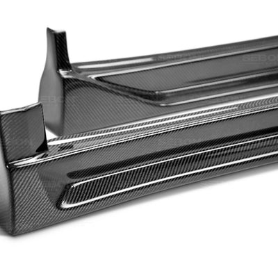 Seibon 04-05 Subaru WRX CW Carbon Fiber Side Skirts