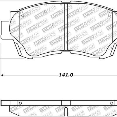 StopTech Street Touring Brake Pads