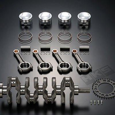 HKS 08-10 EVO X 4B11 Stroker Kit w/ Forged Pistons Crank & I-Beam Conrods