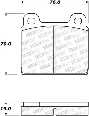 StopTech Street Brake Pads