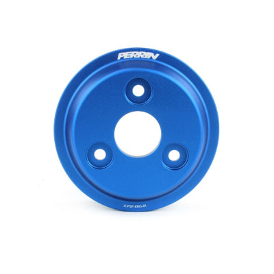 PERRIN 15-21 Subaru WRX / 18-20 Crosstrek / 14-18 FXT Lightweight Water Pump Pulley - Blue