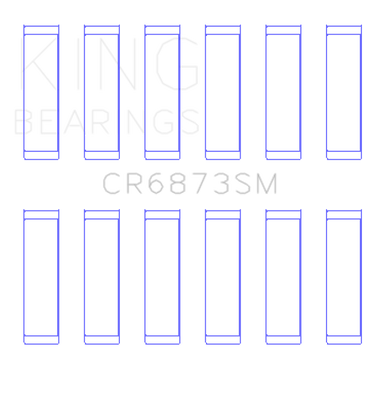 King Engine Bearings Toyota 2GR-FE/3GR-FE Connecting Rod Bearing Set