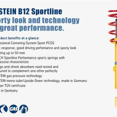 Bilstein B12 1999 BMW 328i Base Convertible Front and Rear Suspension Kit